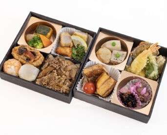 114.牛しぐれご飯と鰻いなりの二段御膳