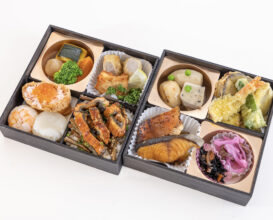 115 .鰻ご飯と海鮮いなりの二段御膳